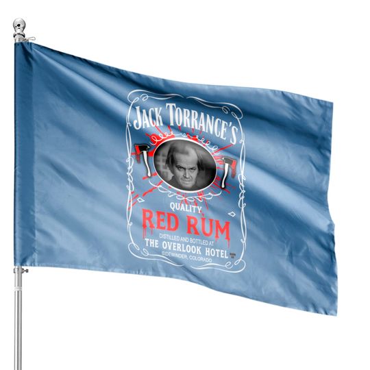 JACK TORRANCE'S - RED RUM - The Shining - House Flags