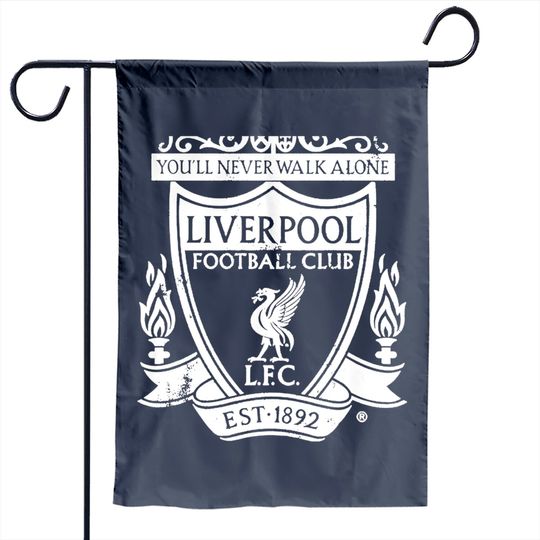 Men's Liverpool Football Club Classic Bird Shield 1892 Garden Flag