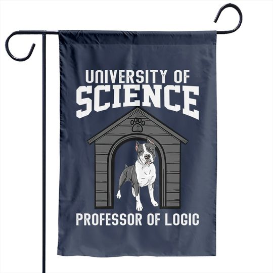 Professor Of Logic' At The University Of Science Syllogistic Garden Flag