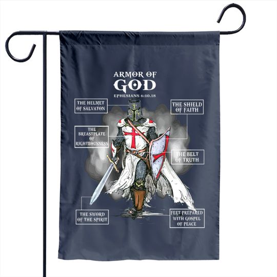 Armor Of God Bible Verse Great Gift For Religiousg Garden Flag