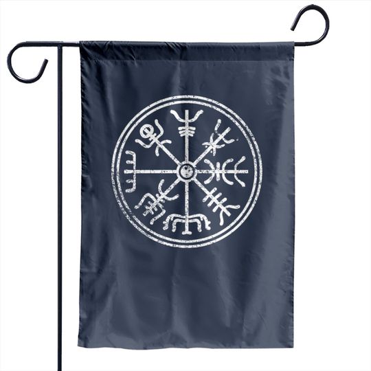 Viking Compass Symbols Signs Garden Flag