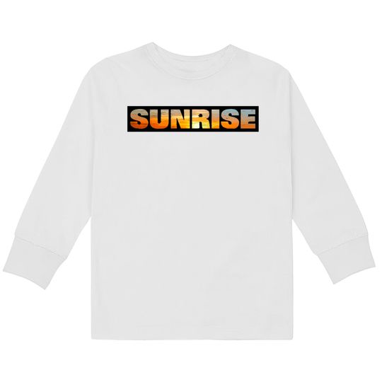 Sunrise  Kids Long Sleeve T-Shirts