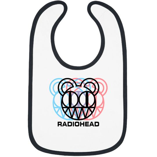 Radiohead Logo Dizzy Glitch - Radiohead - Bibs