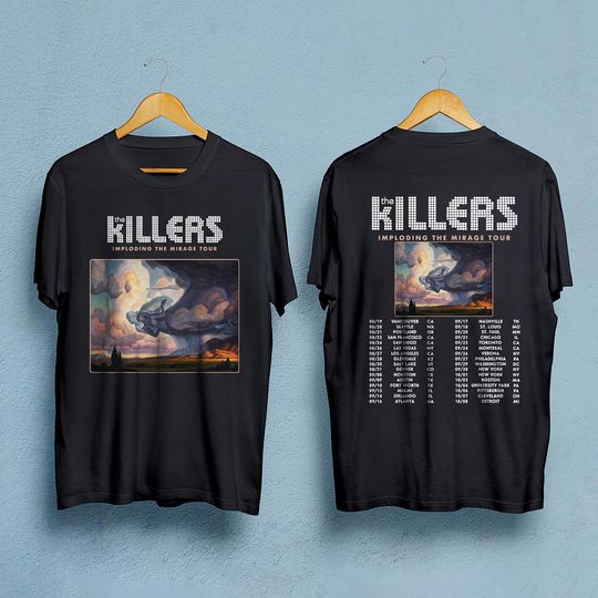 The Killers Imploding The Mirage Tour 2022 Shirt