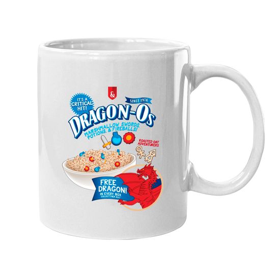 Dragon-Os Cereal Dungeons and Dragons Cereal - Dungeons And Dragons - Mugs