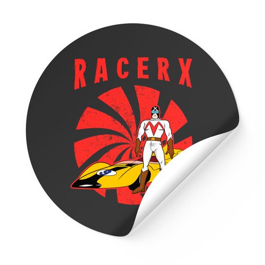 Retro Racer X - Speed Racer - Sticker