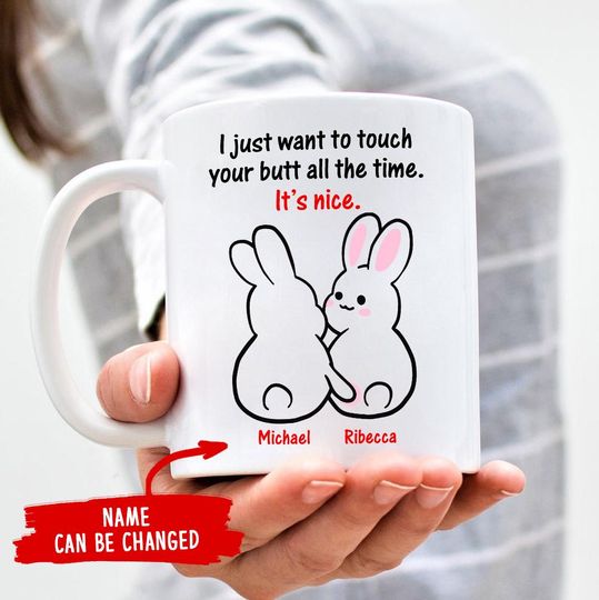 It's Nice - Gift For Couples, Personalized Mug