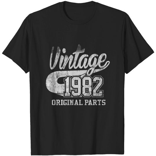 40th Birthday Vintage 1982 Original Parts - 40th Birthday