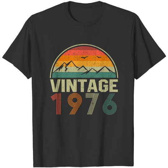 Classic 45th Birthday Gift Idea Vintage 1976 T Shirt
