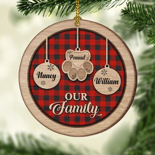 Have A Merry Little Christmas - Personalized Round Ornament