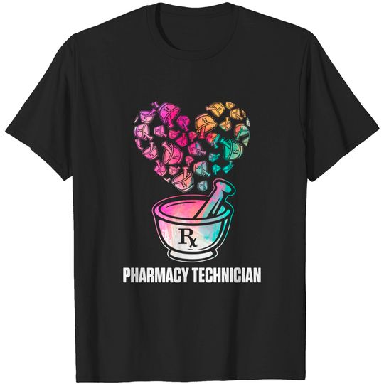 Pharmacy Technician Heart T-Shirt