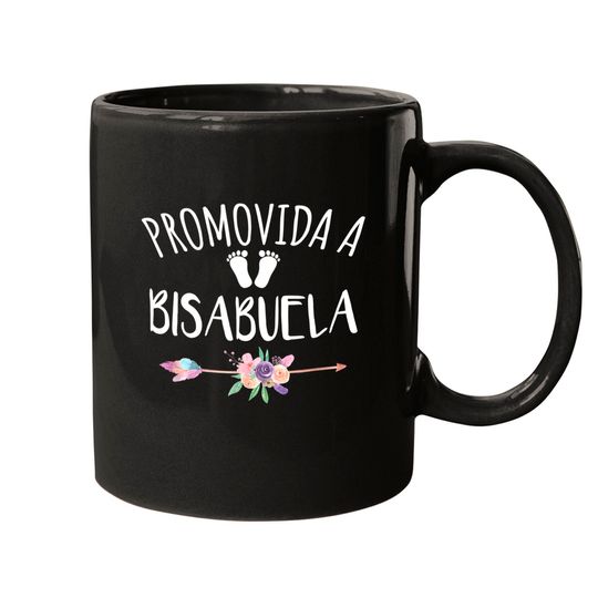 Promovida A Bisabuela Spanish Baby Shower Great Grandma Gift Coffee Mug