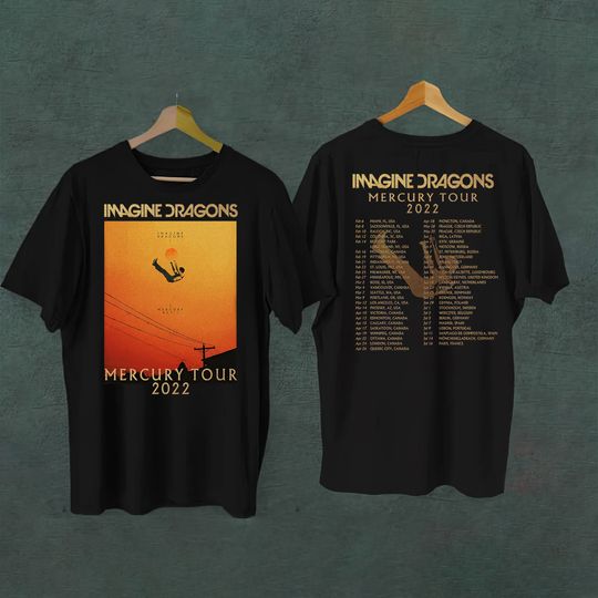 Imagine Dragons Mercury Tour 2022 Shirt , Mercury Tour 2022 Shirt , Mercury Tour 2022 Fan