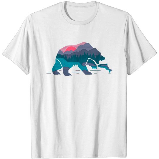 Bear Country - Geometric - T-Shirt
