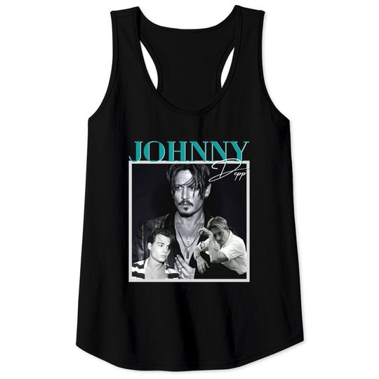 Johnny Depp Tank Tops, Justice for Johnny Tank Tops, Johnny Depp Gift, Jack Sparrow Tee, Tim Burton Top