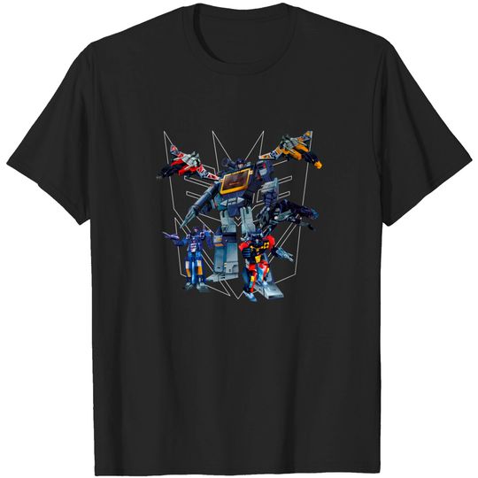 Masterpiece Soundwave and Cassettes - Transformers Soundwave - T-Shirt
