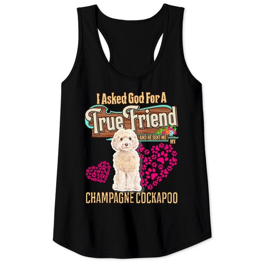 Champagne Cockapoo Owner Gift Champagn E N Tank Tops