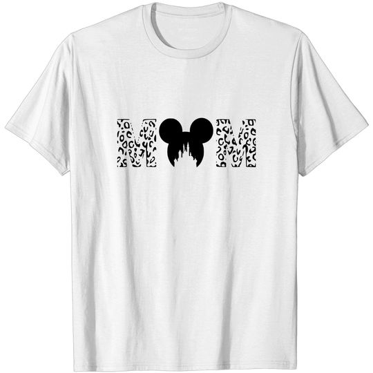 Disney Leopard Mom Disney trip T Shirt
