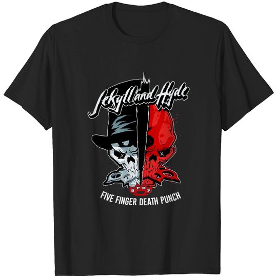 Five Finger Death Punch Jekyll and Hyde Rock Tee T-Shirt