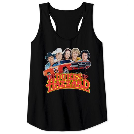 The car and Band - Dukes Of Hazzard - Tank Tops