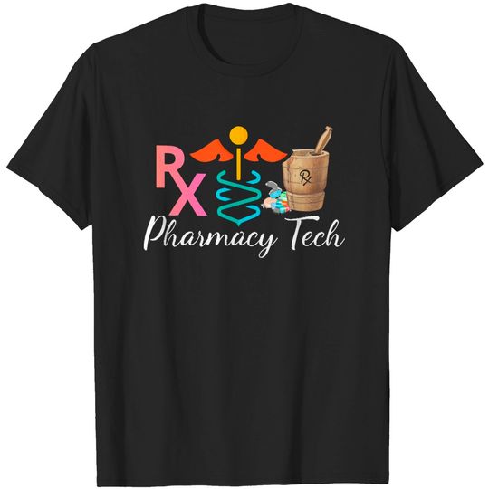 Pharmacy Technician Pharmacy Tech Medicine Pharmacy Technician T-Shirts