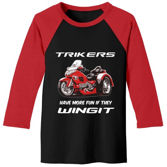 Trikes Wingit Goldwing - Trikes Wingit - Baseball Tees