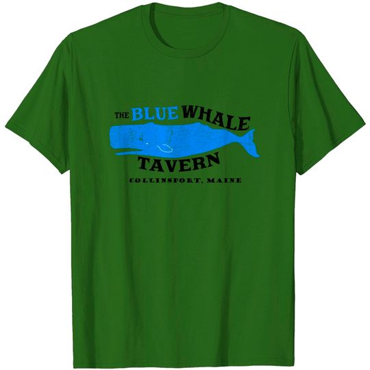 Blue Whale Tavern distressed - Dark Shadows - T-Shirt