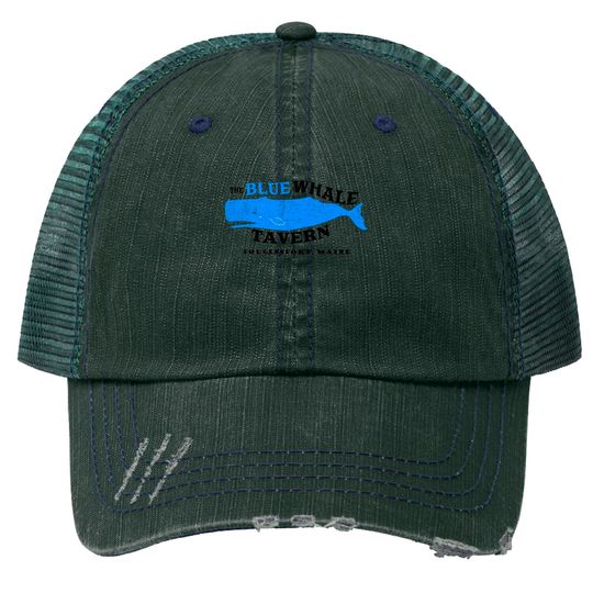 Blue Whale Tavern distressed - Dark Shadows - Trucker Hats