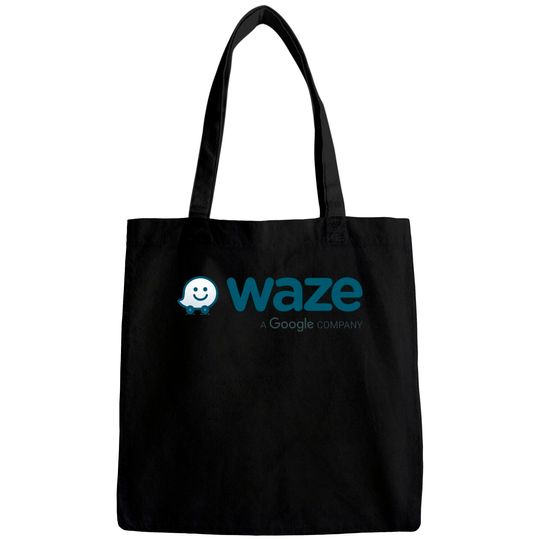 Google Waze - Official Logo - Google Waze - Bags
