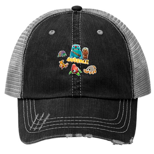 Bugsnax bunger mayor Print Trucker Hat
