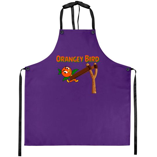 Orangey Bird - Orange Bird - Aprons