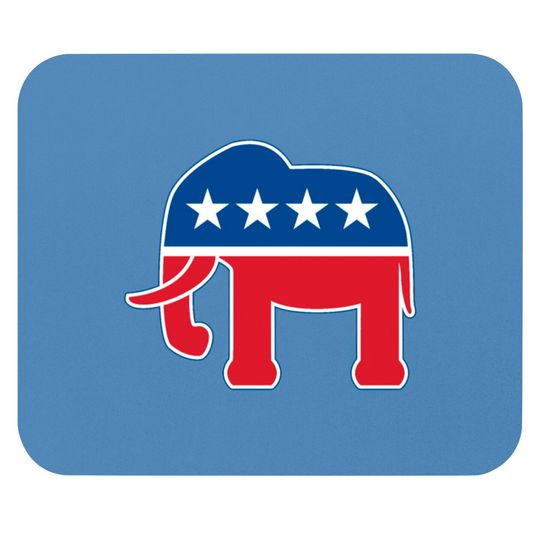 Republican Elephant Mouse Pads