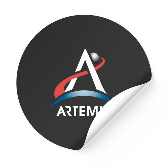 Artemis Program Logo - Artemis - Stickers