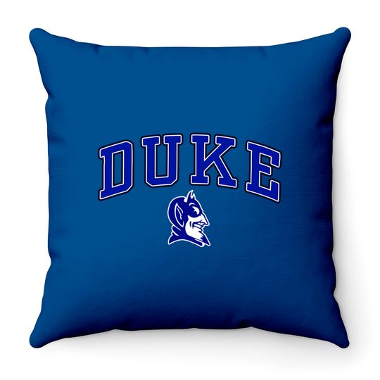 Duke Blue Devils Throw Pillow Throw Pillows Basketball Jersey Gifts Gear Womens Mens Apparel