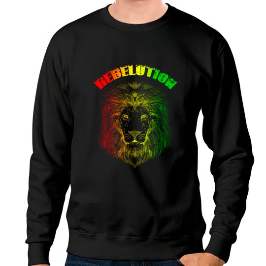 Rebelution Lion Sweatshirts Reggae Gift Sweatshirts