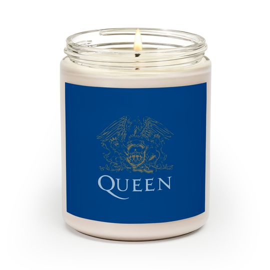 Queen Gold Crest Logo Freddie Mercury Scented candle Scented Candles