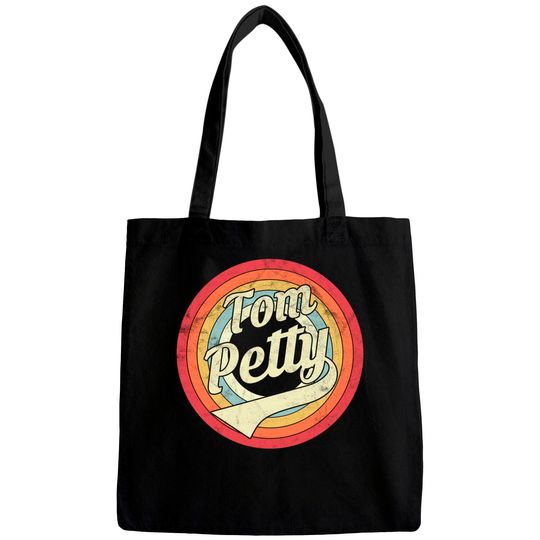 Vintage Petty - Retro Style - Tom Petty - Bags