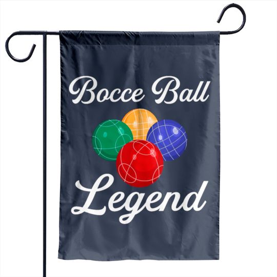 Bocce Ball Legend, bocce Garden Flags