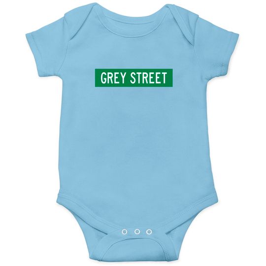 Grey Street - street sign - Dave Matthews - Onesies