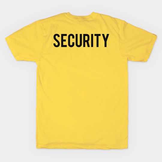 security - Security - T-Shirt
