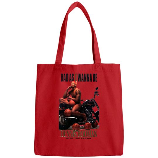 Dennis Rodman Bad As I Wanna Bee Basketball Bags