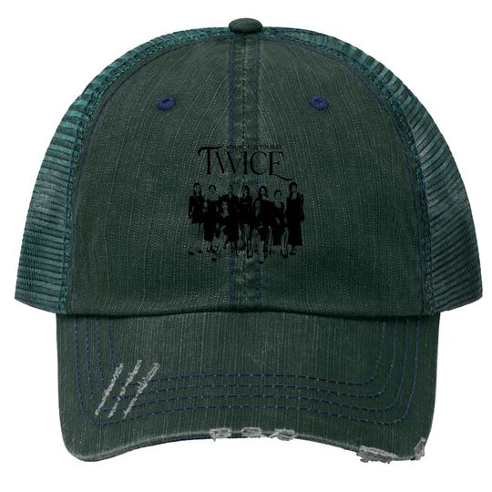Twice Unisex Trucker Hats, Twice 4th World Tour III Concert Trucker Hats, Twice Korean Group Music Trucker Hats