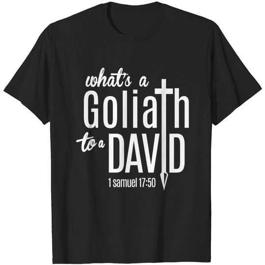 David & Goliath (W) T-shirt