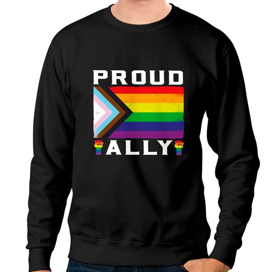 LGBT Gay Pride Month Proud Ally - Lgbtq - Sweatshirts