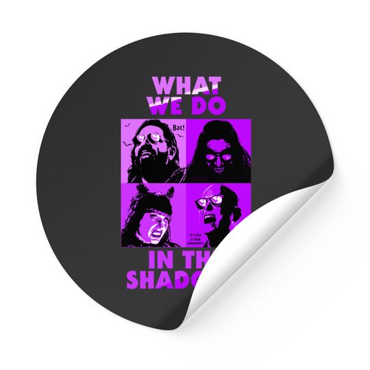 Vintage what we do in the shadows - What We Do In The Shadows - Stickers