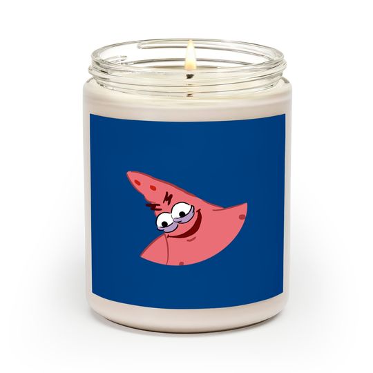 Evil Patrick Meme - Patrick Star - Scented Candles