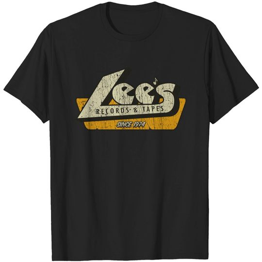 Lee's Records and Tapes 1974 - Record Store - T-Shirt
