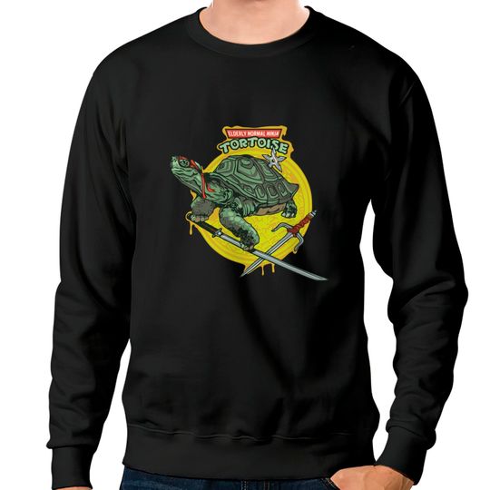 Elderly Normal Ninja - Ninja Turtles - Sweatshirts