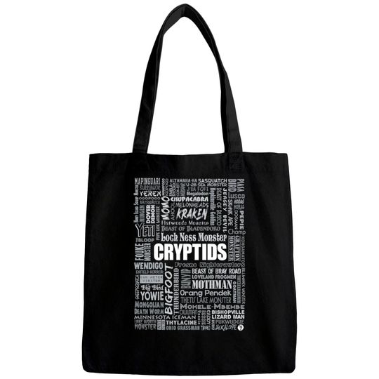 Cryptids in gray - Cryptid - Bags