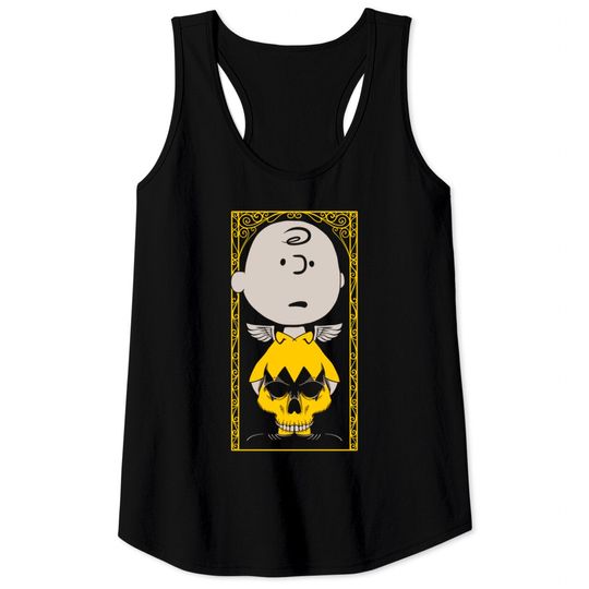 Skully Blockhead - Charlie Brown - Tank Tops